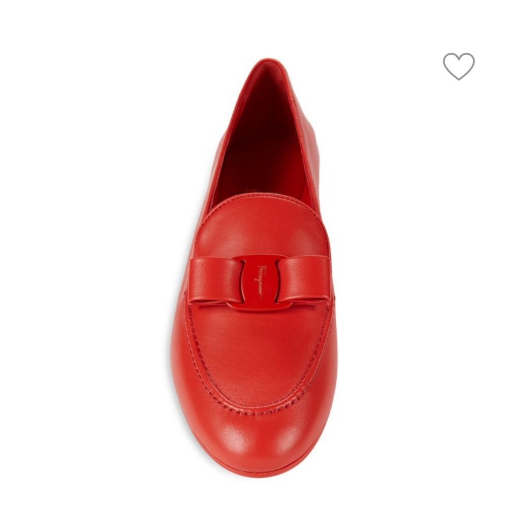 Salvatore Ferragamo Lesley Bow Moc Toe Loafers, 11
